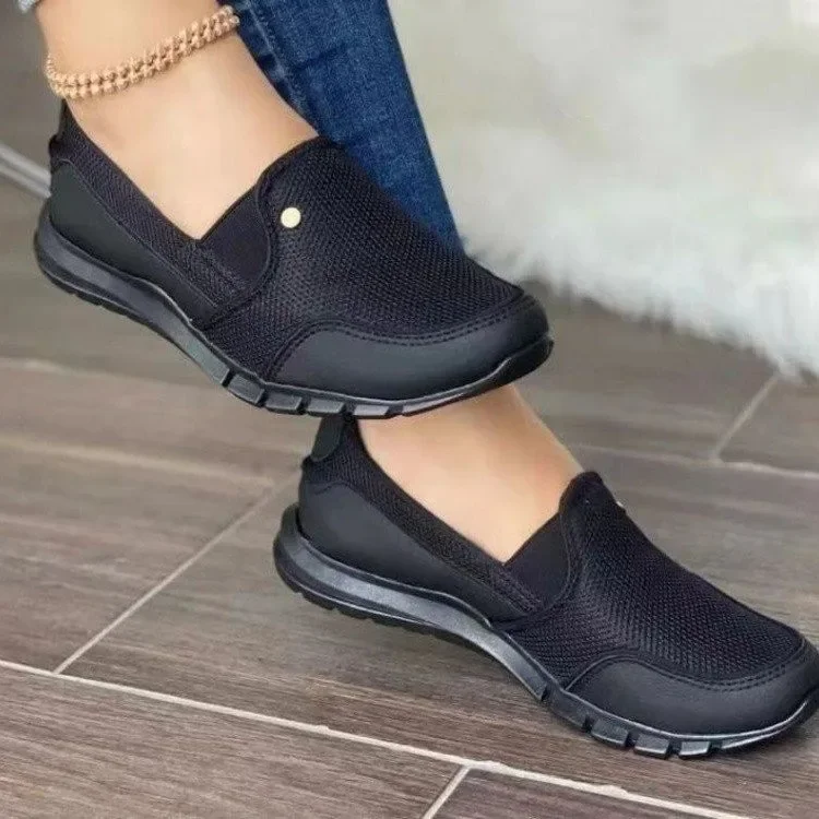Chaussures Plates Maille Femme Été 2024 Tendance - image de produit 0